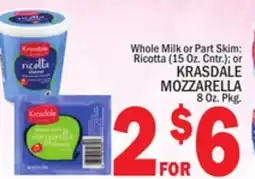 C Town KRASDALE MOZZARELLA offer