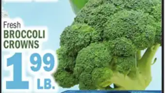 Bravo Supermarkets FRESH BROCCOLI CROWNS offer