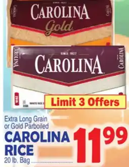 Bravo Supermarkets CAROLINA RICE offer