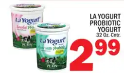 C Town LA YOGURT PROBIOTIC YOGURT offer