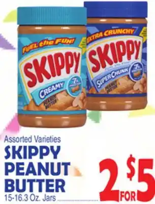 Bravo Supermarkets SKIPPY PEANUT BUTTER offer