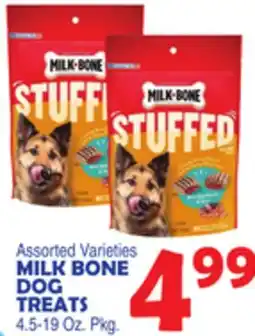 Bravo Supermarkets MILK BONE DOG TREATS offer