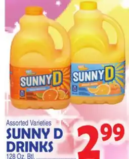 Bravo Supermarkets SUNNY D DRINKS offer