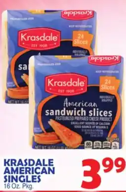 Bravo Supermarkets KRASDALE AMERICAN SINGLES offer