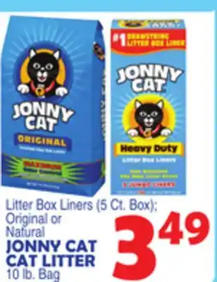 Bravo Supermarkets JONNY CAT CAT LITTER offer