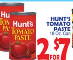 Bravo Supermarkets HUNT'S TOMATO PASTE offer