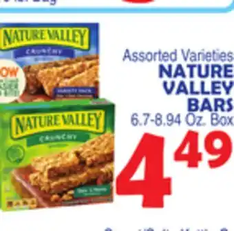 Bravo Supermarkets NATURE VALLEY BARS offer