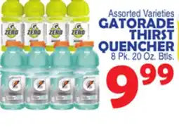 Bravo Supermarkets GATORADE THIRST QUENCHER offer