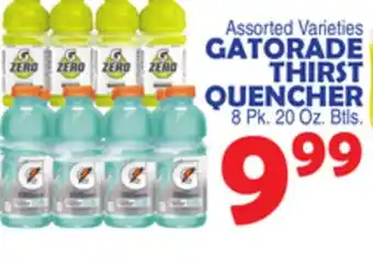 Bravo Supermarkets GATORADE THIRST QUENCHER offer