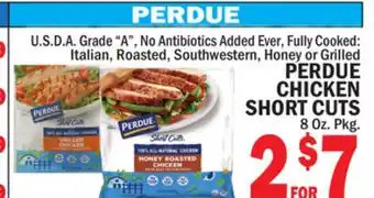 Bravo Supermarkets PERDUE CHICKEN SHORT CUTS offer