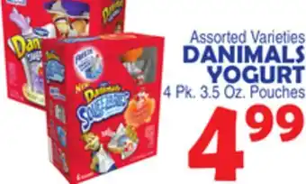 Bravo Supermarkets DANIMALS YOGURT offer