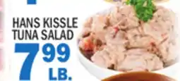 Bravo Supermarkets HANS KISSLE TUNA SALAD offer