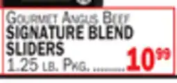 Bravo Supermarkets SIGNATURE BLEND SLIDERS offer