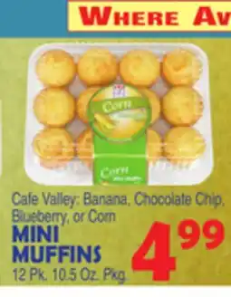 Bravo Supermarkets CAFE VALLEY MINI MUFFINS offer