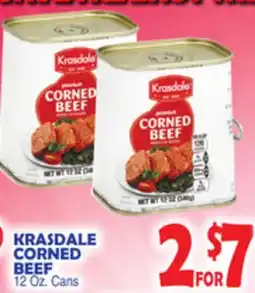 Bravo Supermarkets KRASDALE CORNED BEEF offer