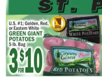 Bravo Supermarkets GREEN GIANT POTATOES offer