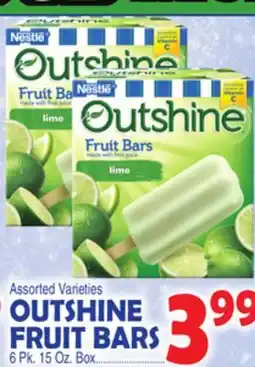 Bravo Supermarkets OUTSHINE FRUIT BARS offer