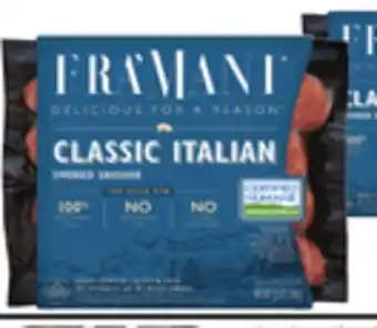 Bravo Supermarkets FRA'MANI SAUSAGE offer