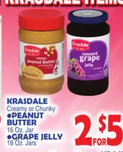 Bravo Supermarkets KRASDALE Creamy or Chunky offer