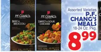 Bravo Supermarkets P.F. CHANG'S MEALS offer