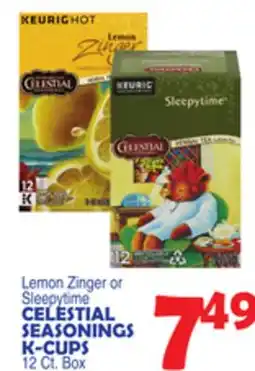 Bravo Supermarkets CELESTIAL SEASONINGS K-CUPS offer