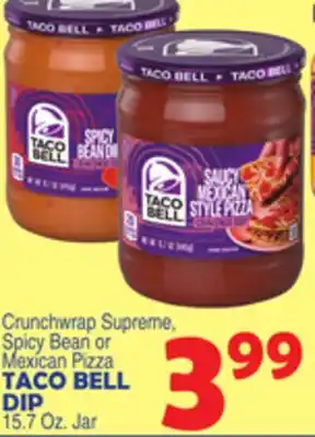 Bravo Supermarkets TACO BELL DIP offer