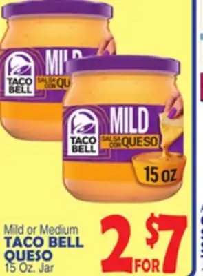 Bravo Supermarkets TACO BELL QUESO offer