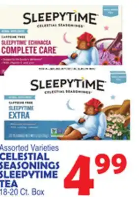 Bravo Supermarkets CELESTIAL SEASONINGS SLEEPYTIME TEA offer