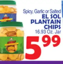 Bravo Supermarkets EL SOL PLANTAIN CHIPS offer