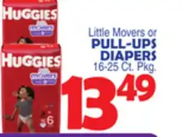 Bravo Supermarkets HUGGIES PULL-UPS DIAPERS offer