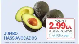 Kings Food Markets JUMBO HASS AVOCADOS offer