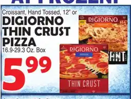 Bravo Supermarkets DIGIORNO THIN CRUST PIZZA offer