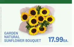 Kings Food Markets GARDEN NATURAL SUNFLOWER BOUQUET offer