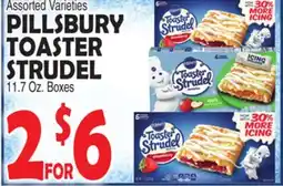 Bravo Supermarkets PILLSBURY TOASTER STRUDEL offer