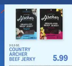 Kings Food Markets COUNTRY ARCHER BEEF JERKY offer