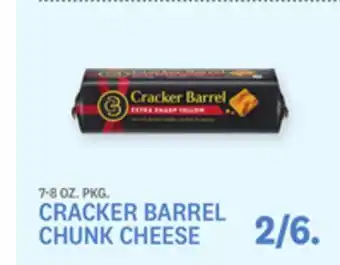 Kings Food Markets CRACKER BARREL CHUNK CHEESE offer