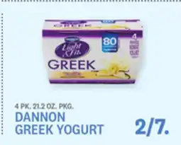 Kings Food Markets DANNON GREEK YOGURT offer