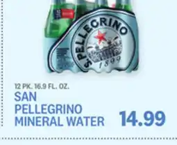 Kings Food Markets SAN PELLEGRINO MINERAL WATER offer