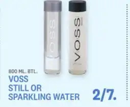 Kings Food Markets VOSS STILL OR SPARKLING WATER offer