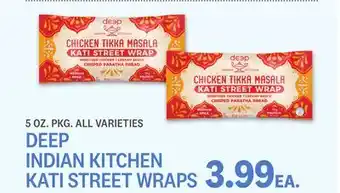 Kings Food Markets DEEP INDIAN KITCHEN KATI STREET WRAPS offer