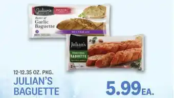 Kings Food Markets JULIAN'S BAGUETTE offer