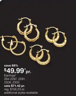 JC Penney Earrings◊ offer