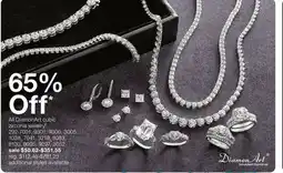 JC Penney All DiamonArt cubic zirconia jewelry§ offer