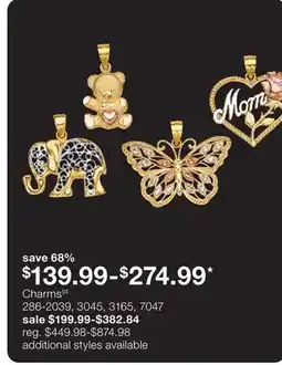 JC Penney Charms◊‡ offer