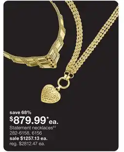 JC Penney Statement necklaces‡◊ offer