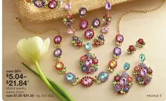 JC Penney Monet jewelry offer