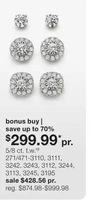 JC Penney 5/8 ct. t.w.Ħ‡ offer