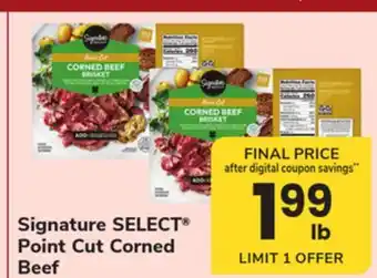 ACME Signature SELECT Point Cut Corned Beef offer