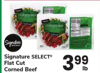 ACME Signature SELECT Flat Cut Corned Beef offer