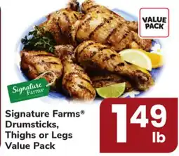 ACME Signature Farms Drumsticks, Thighs or Legs offer